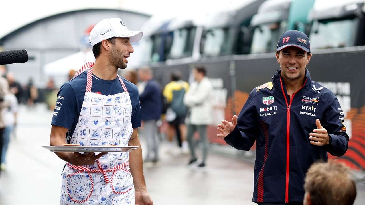 Just Makes Me Smile”: Anti-Sergio Perez Rumors Make Daniel Ricciardo a  Happy Man - The SportsRush