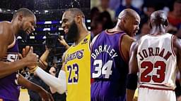 Using Michael Jordan And Charles Barkley's Friendship, LeBron James Agrees With Kevin Durant On Friends Competing Harder Against Each Other
