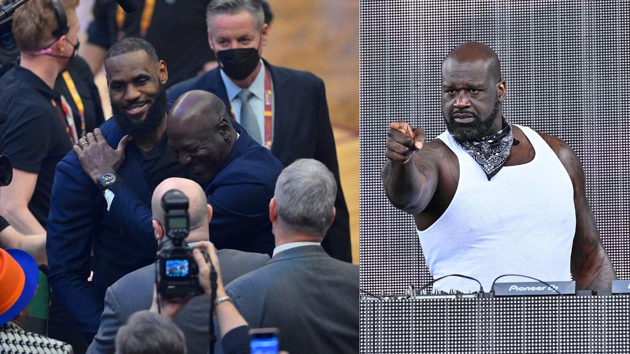 Pitting LeBron James Against Michael Jordan Yet Again, Shaquille O'Neal Establishes His '4-2' Take On Hypothetical 3v3