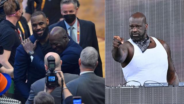 Pitting LeBron James Against Michael Jordan Yet Again, Shaquille O'Neal Establishes His '4-2' Take On Hypothetical 3v3