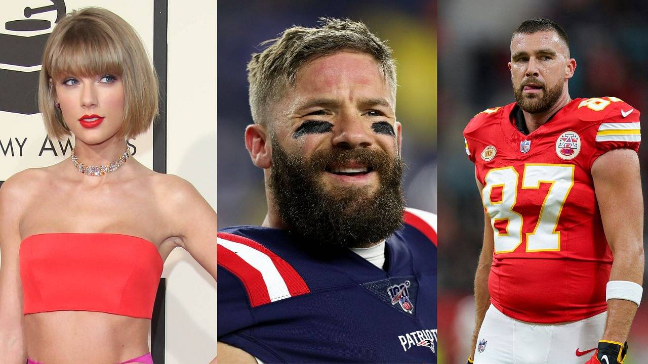 Julian Edelman Throws a Jab at Travis Kelce and Taylor Swift While Weighing In on Handling Relationships During the Season