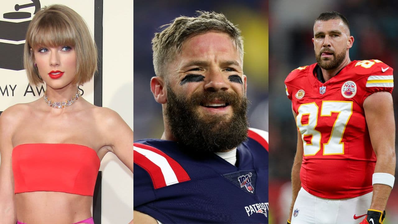 Julian Edelman Throws a Jab at Travis Kelce and Taylor Swift While