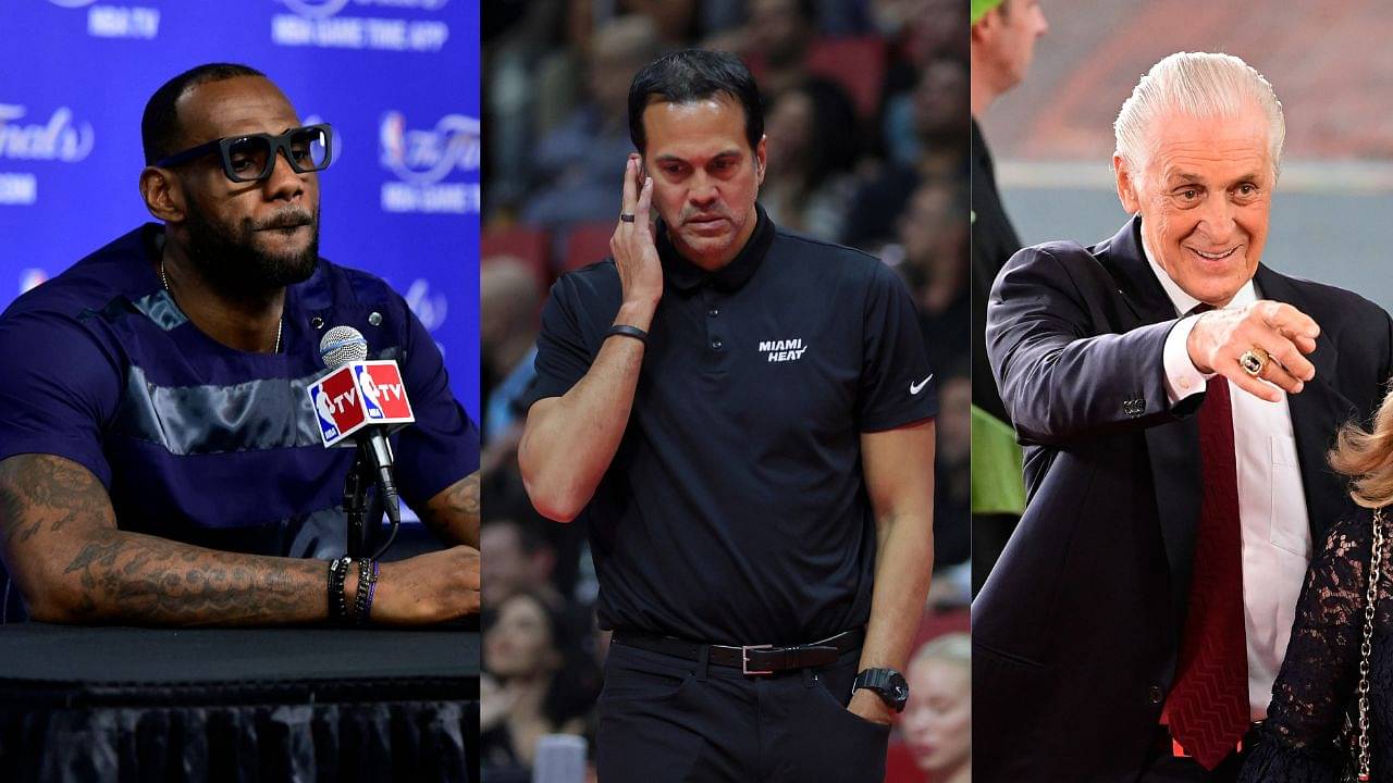 “Erik Spoelstra Ain’t Going Nowhere!”: LeBron James’ Former Teammate Revealed How Pat Riley Reaffirmed Faith in Heat Coach After 2011 Mavericks Loss