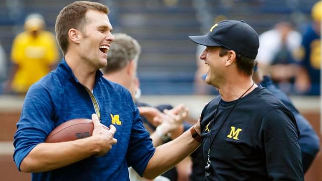 Michigan HC Jim Harbaugh Suited To Be NFL Bound With Raiders and Bears