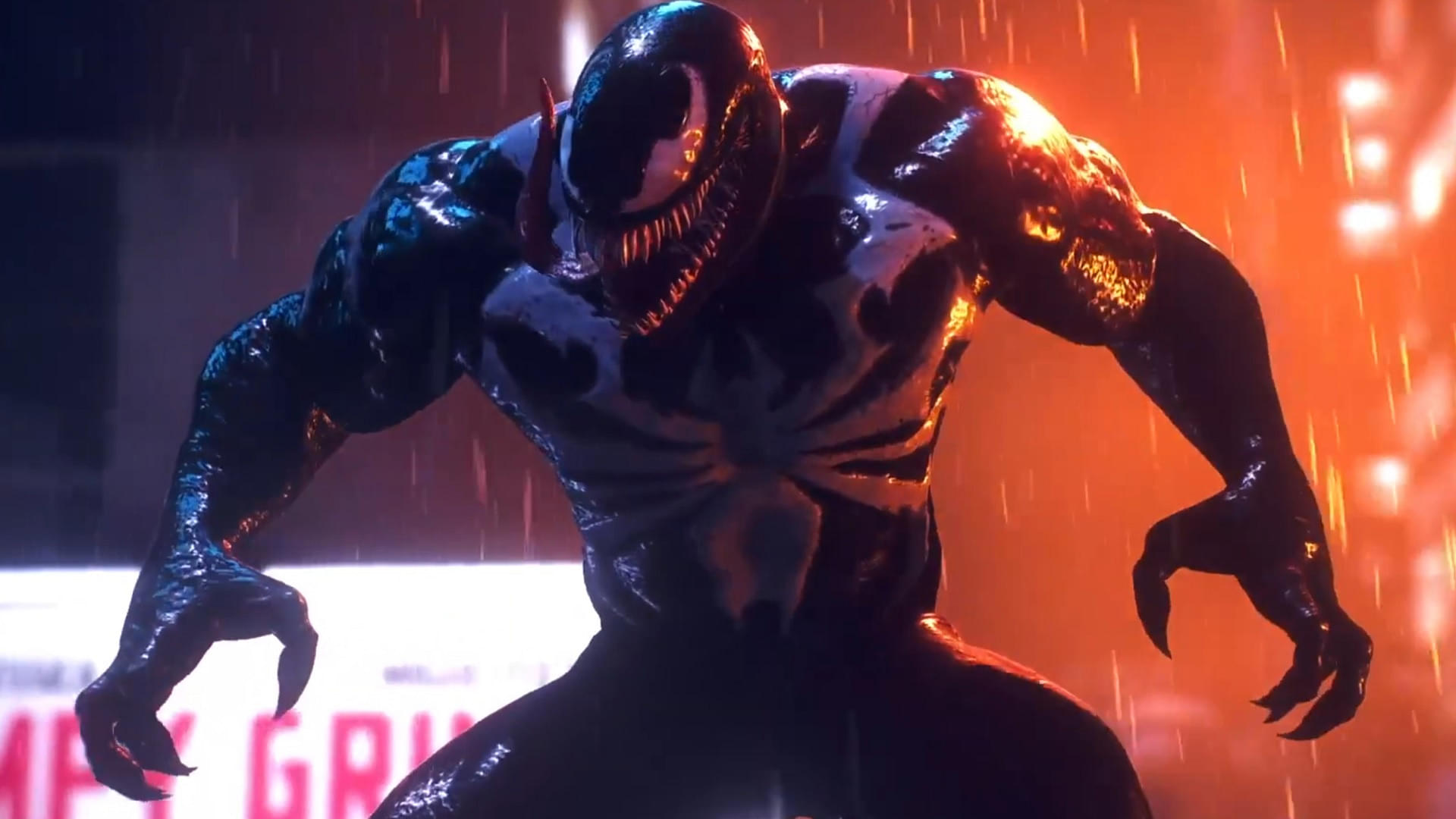 An image showing Venom from Spider-Man 2, who might get a standalone game