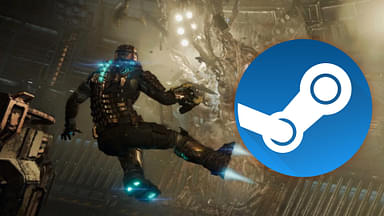 An image showing Dead Space cover with Steam logo