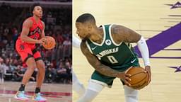 “It’s Gonna Be Trouble for a Lot of People”: Damian Lillard Showered Raptors’ Scottie Barnes With Praise After ‘Dominant’ Game Against Bucks