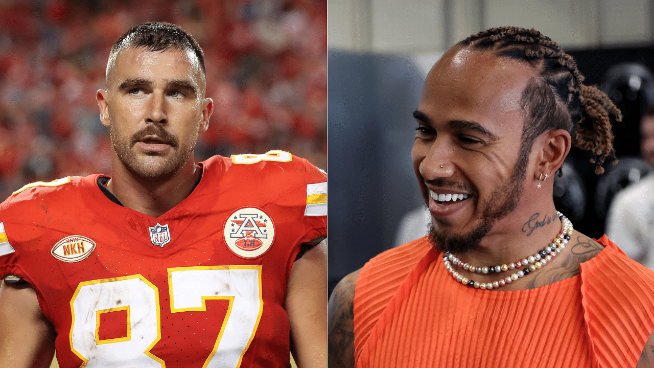 Losing Big Time to ‘Sexiest Athlete’ Travis Kelce, “Robbed”Lewis Hamilton Makes It to the List, but Team LH44 Aren’t Happy