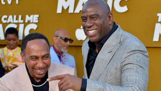 “Anthony Davis Is Making $22 Million More!”: Stephen A. Smith Congratulates Magic Johnson for Billionaire Status, Compares Lakers Salaries