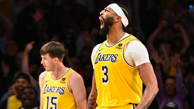 "Everybody's Quick To Murder Anthony Davis": 32 & 13 Night From Lakers Big-Man Has Austin Reaves Standing Up For Him