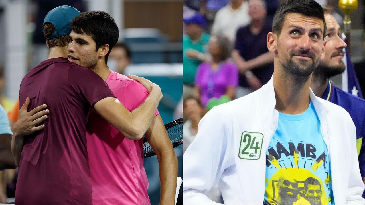 "Can't Be the Best": Fans Debate Between Jannik Sinner-Carlos Alcaraz & Novak Djokovic-Carlos Alcaraz for Point of the Year