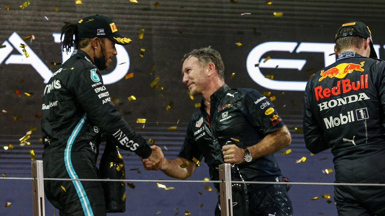 "I Haven’t Spoken to Christian Horner in Years": Lewis Hamilton Rubbishes Mercedes Star Showing Red Bull Seat Desires
