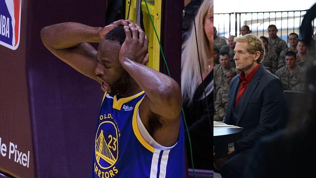 "Turned NBA into WWE": Shocked by NBA's Decision Costing Draymond Green $825,000, Skip Bayless Dissatisfied With 5 Game Ban