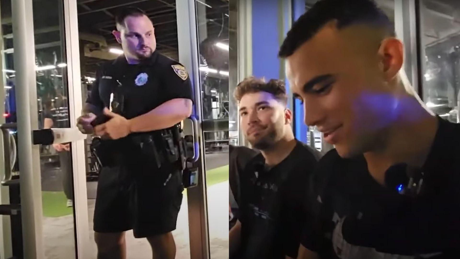 Adin Ross and HSTikkyTokky swatted while at gym