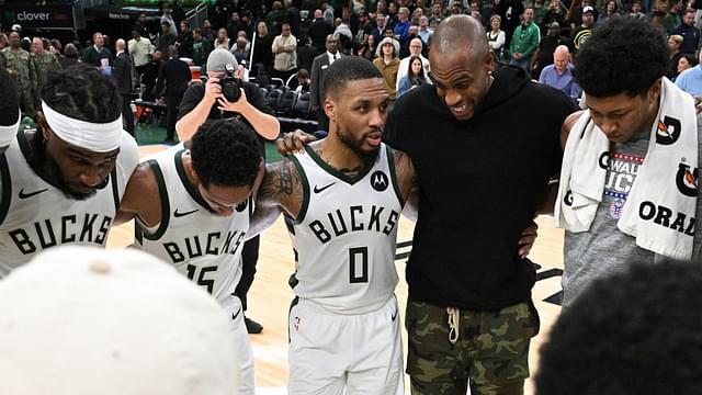 "They Gave Giannis Antetokounmpo A Bad Tech": Damian Lillard Credits Bucks For Looking At Their Misfortunes In A Positive Light