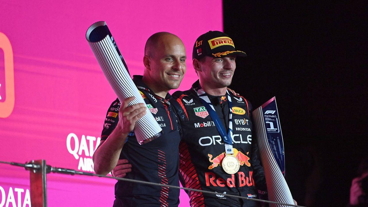 Gianpiero Lambiase Holds Max Verstappen Like a "Little Brother" Amid Christian Horner's Husband-Wife Comparison
