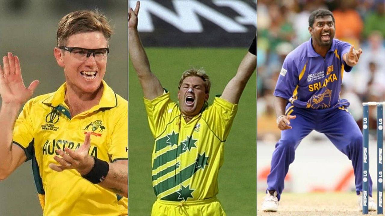 Adam Zampa Is On The Verge Of Bettering Shane Warne And Muttiah Muralitharan In A Special World Cup Record