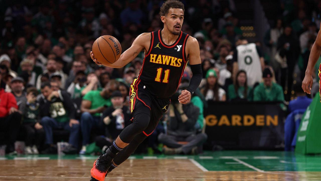 "Want Me To Land On His Feet And Roll My Ankle": Trae Young Calls Out NBA Officials For Not Allowing Him To Kick Out His Leg On Deep 3s