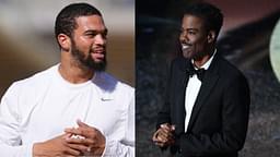 Chris Rock Makes Caleb Williams Crack Up After Mentioning Which NFL Team He Wants the Youngster To Play For