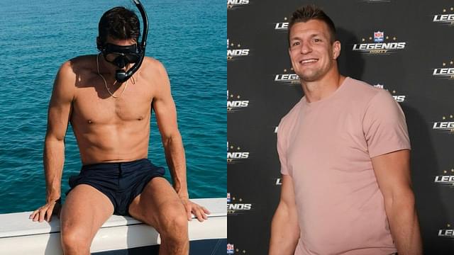 “He Has a Six Pack Now”: Rob Gronkowski Had a Flattering Response to Tom Brady’s Unintentional Thirst Trap