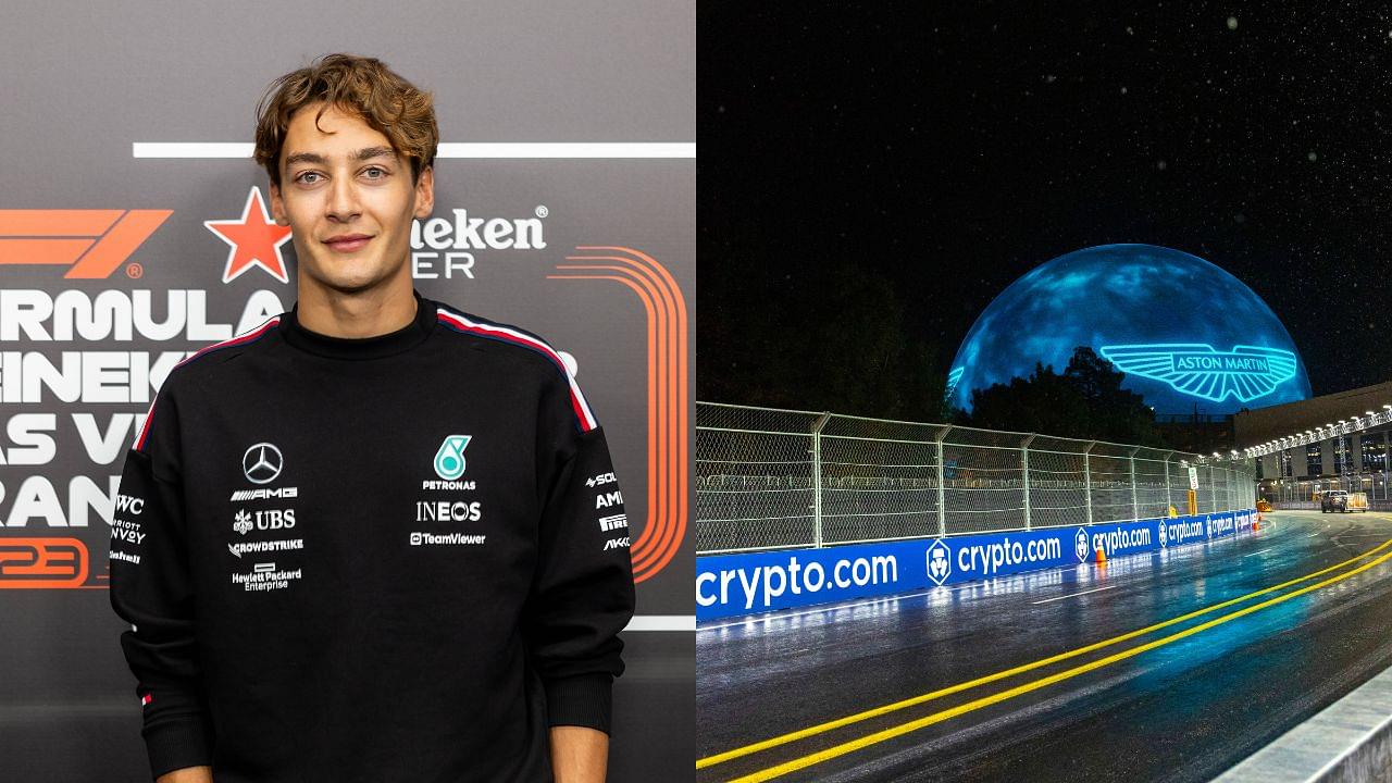 George Russell Doesn’t See Any Reason for Formula 1 Banning 3 Colors on Giant Ball at Las Vegas