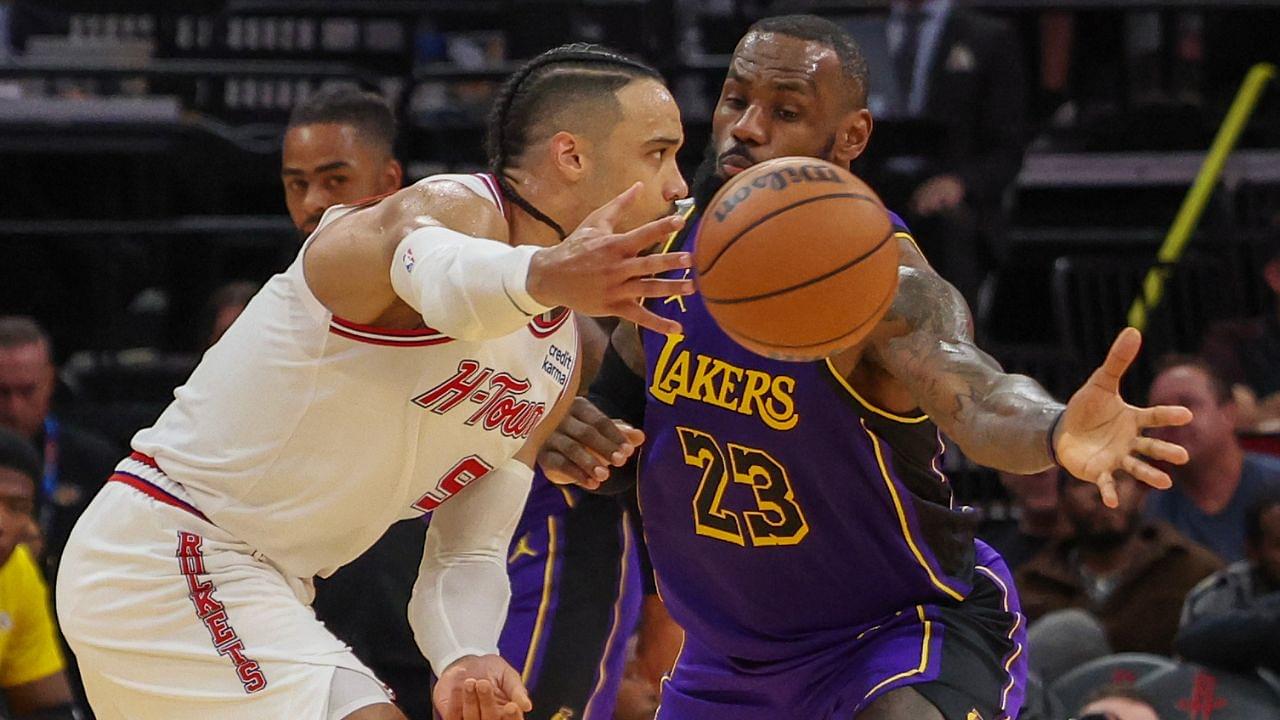 "I'm On Your Head": LeBron James, Getting Yelled At For Travelling By Dillon Brooks, Had The Rockets Forward Trash-Talking Him All Night