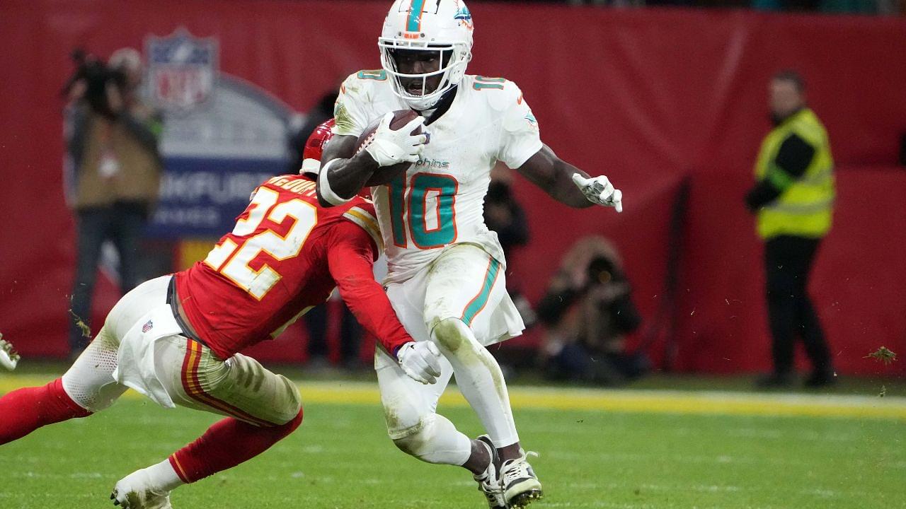 Tyreek Hill Reported As the Reason Behind the Chiefs Choosing To Play Home Game Against Dolphins In Germany