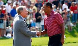 Tiger Woods and Jack Nicklaus