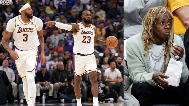 “Anthony Davis Has Been DOMINANT!”: LeBron James Hypes Up Lakers’ Co-Star Days After Lil Wayne’s ‘Hot Take’