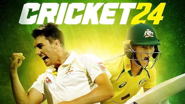 An image showing Cricket 24 which is one of the worst games of 2023