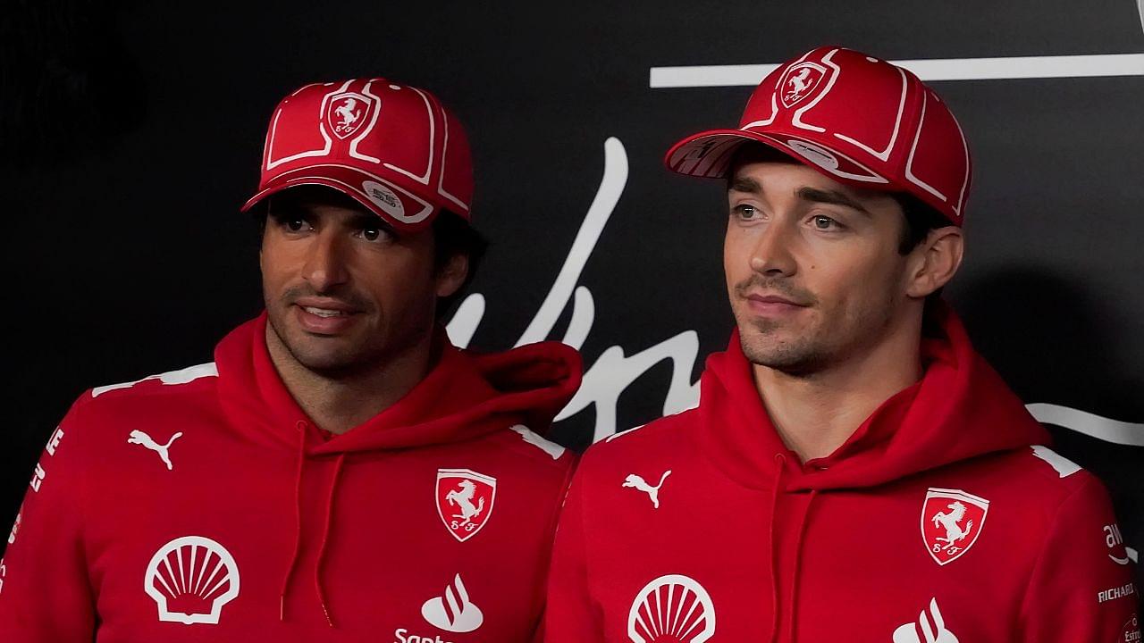 Charles Leclerc Ferrari Contract Update Has Carlos Sainz Involved