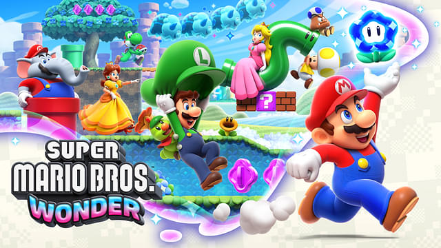 An image showing Super Mario Bro. Wonder cover which is nominated the Game of the Year at The Game Awards 2023