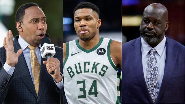 "Who The Hell Is Paying To See The Referee?": Shaquille O'Neal Shares Stephen A Smith's Views On Giannis Antetokounmpo's Unnecessary Ejection