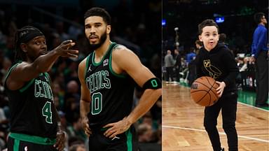 "You Got To Start Passing To Your Daddy!": Jayson Tatum's Son Deuce Gets 'Sage' Wisdom From Jrue Holiday Who Claims He Can't Shoot