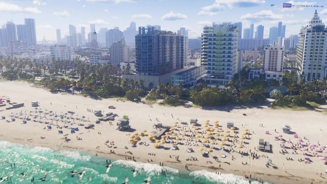 An image showing beach side in GTA 6 trailer