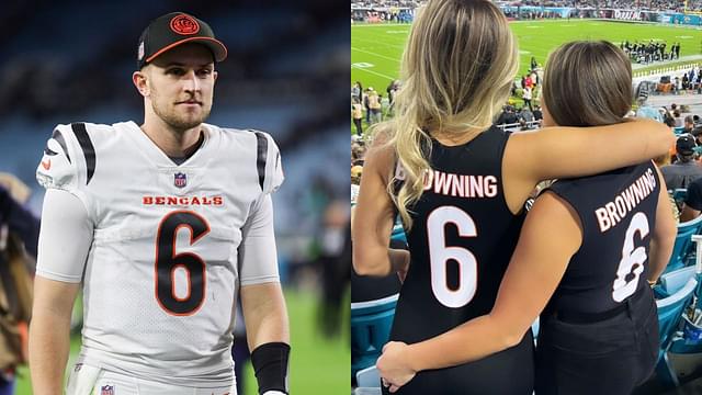 Jake Browning’s Girlfriend Showers Love On the Bengals QB After OT Thriller Against the Jaguars