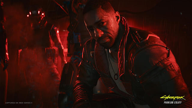 Idris Elba in Cyberpunk 2077