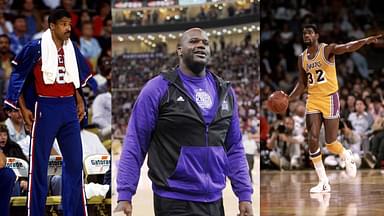 “Playing Dr. J 7 Months Later in the NBA Finals”: Shaquille O’Neal Highlights His Idol’s Role in Helping Magic Johnson Become a Laker