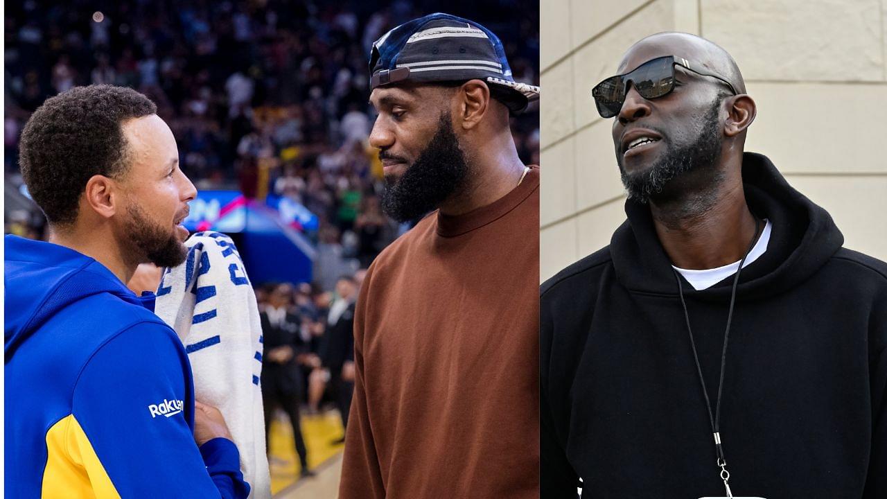 "One Of The Hardest NBA Commercials Of All Time!": Kevin Garnett Raves About Iconic LeBron James-Stephen Curry Christmas Advert