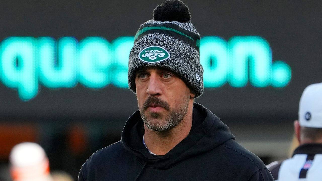 Aaron Rodgers Speaks Up on the Struggling Jets Offensive Line While Eyeing an Early Return