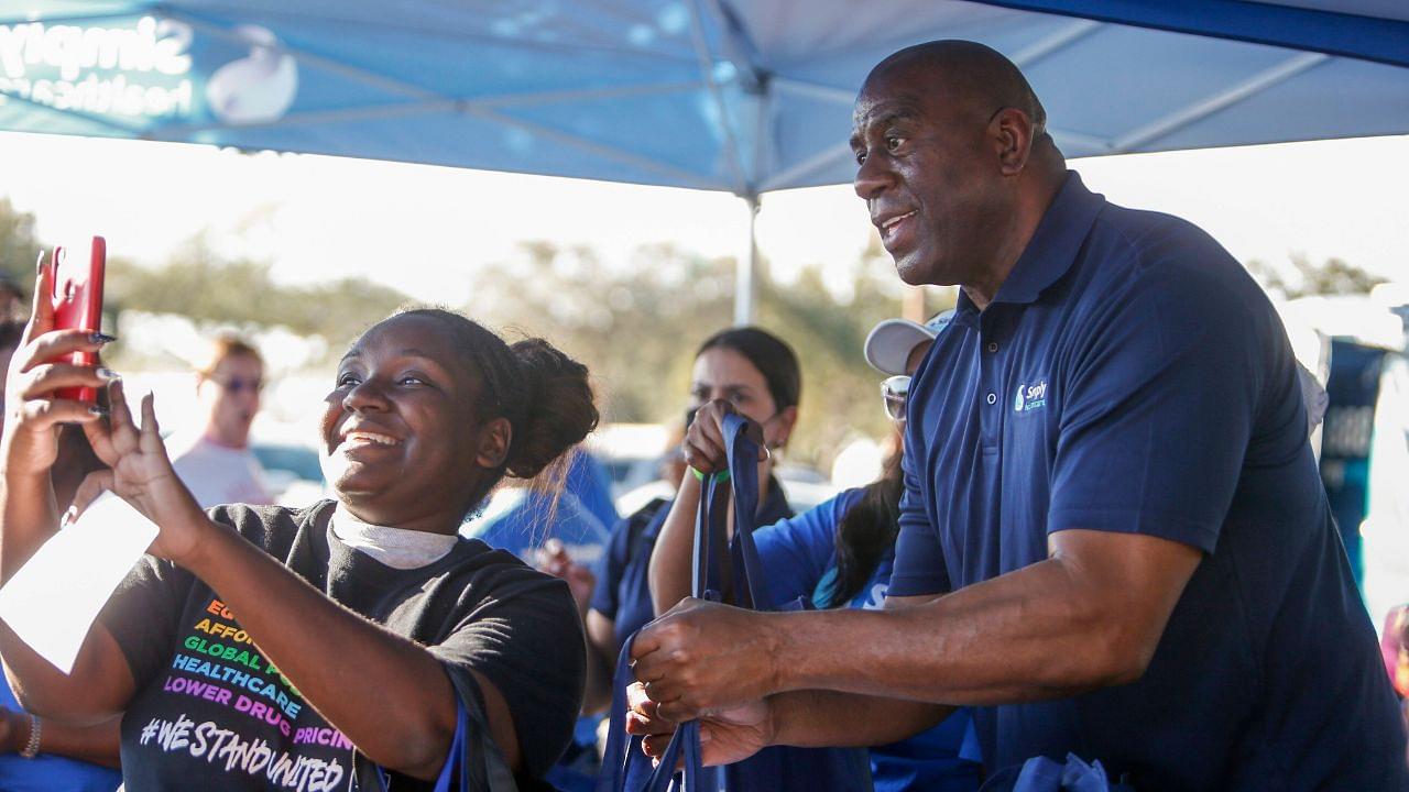 “Magic Johnson, You’re Immortal!”: Lakers Legend’s ‘Stoic’ Response to Fan’s HIV Comments Has NBA Twitter in Splits