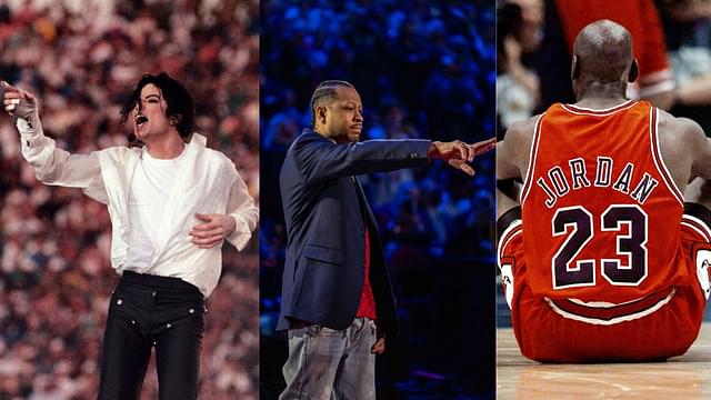 "My Childhood Dream Was To Be Like These 2!": Allen Iverson Claims He Tried His Best To Be Like Michael Jordan And Michael Jackson