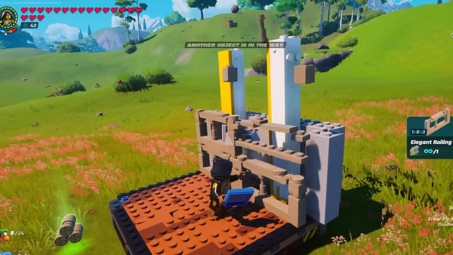 An image showing a building LEGO Fortnite