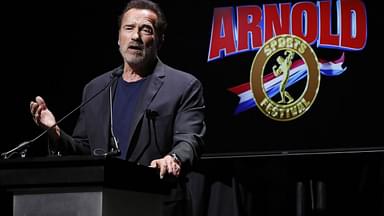 “No Place to Hide”: Arnold Schwarzenegger Mentors Fellow Pump Club Editor Through Some Intense Forward Lunges