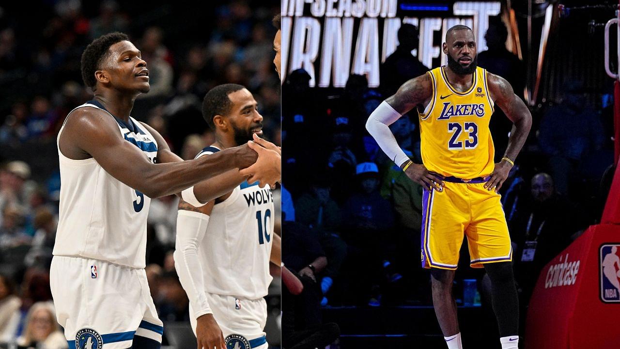 "Always Want to Cook LeBron James": Anthony Edwards Reveals How Lakers Double Team Defense Keeps Him from Dueling the Best Player in the League