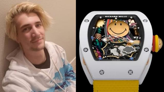 xQc adds a Richard Mille Smile watch and Porsche GT3 RS to his Christmas wishlist