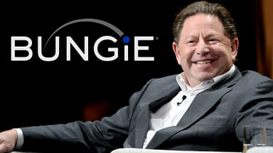 An image showing Bobby Kotick with Bungie logo as is he rumored to become the CEO