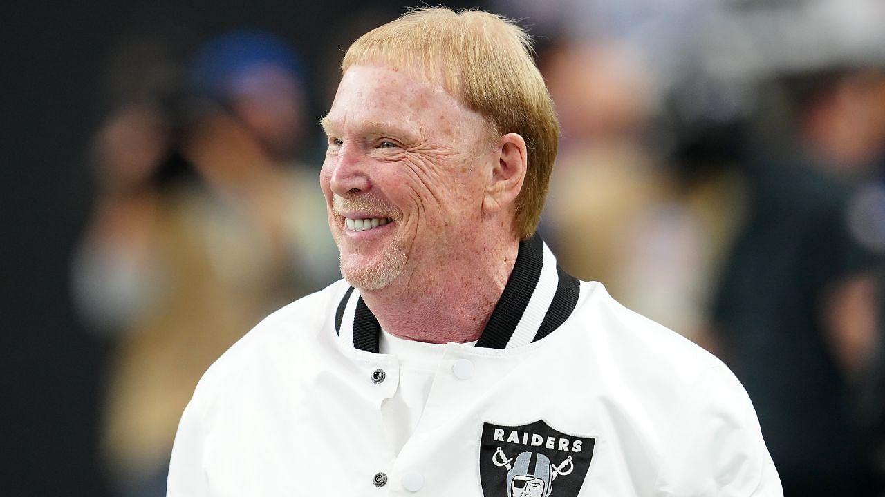 “Vodka In Water Bottles”: Fans Jokingly Claim Mark Davis Sneaked In Drinks During Raiders TNF Game