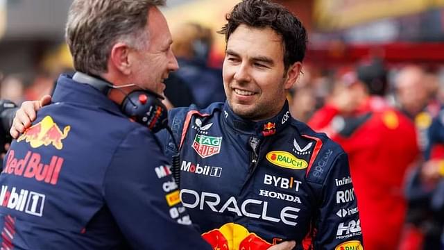 Red Bull Lunch Turns Into Sergio Perez Roast as F1 Journalist Makes Risky Comment In Front of Christian Horner
