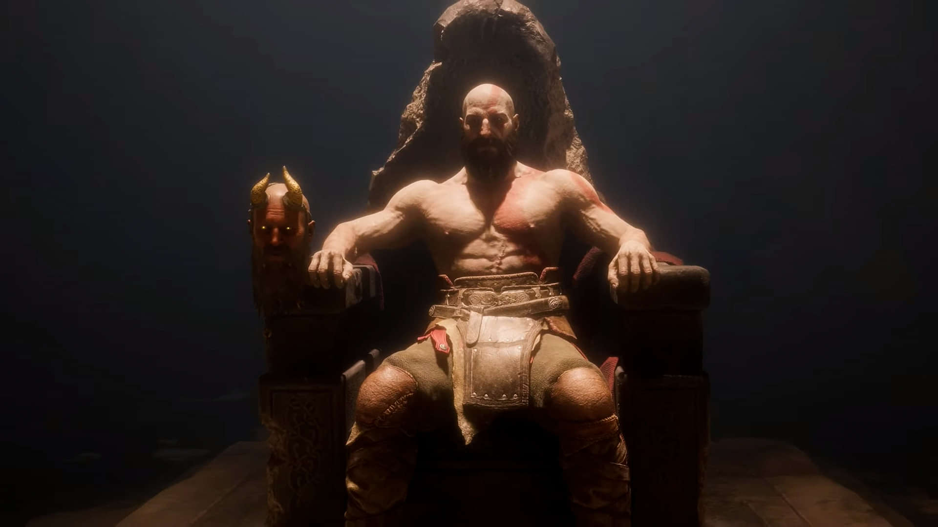 Kratos (God of War: Ragnarök) (Sorrow of Sparta) Minecraft Skin